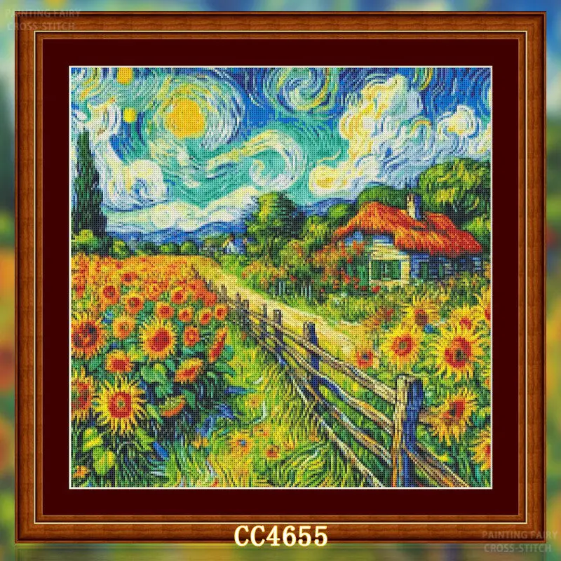 [[CC4656-Van Gogh Series Sunfl - Clear Silicone Stamps For Card Making review and price