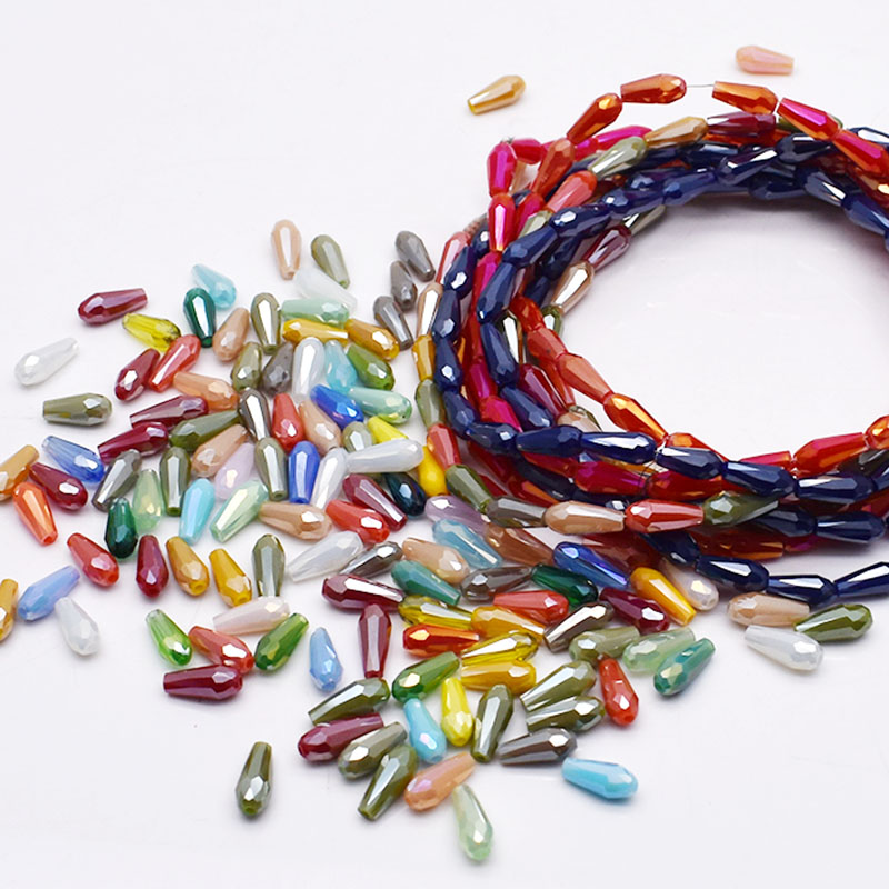 Mixed Color 9.5x4mm 60pcs/lot  - Glass Seed Beads 2Mm Jewelry Making review and price