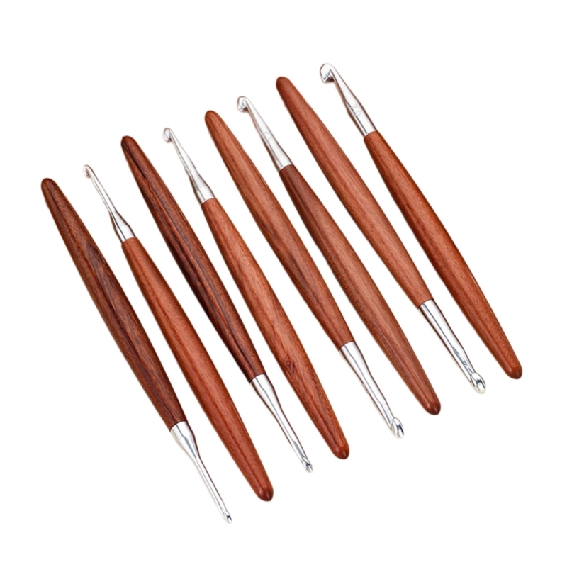 F68E 8Pcs Wooden Handle Croche - Clear Silicone Stamps For Card Making review and price