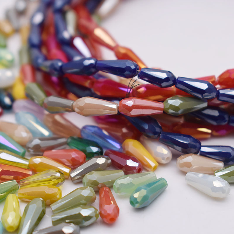 Mixed Color 9.5x4mm 60pcs/lot  - Glass Seed Beads 2Mm Jewelry Making review and price