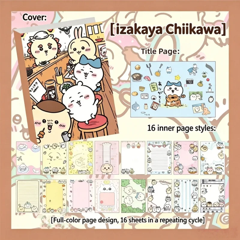 Chiikawa Cute Notebook 80 Shee - Scrapbooking review and price
