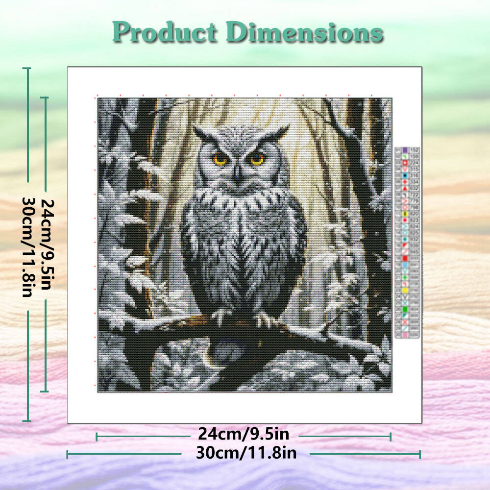 11CT Full Embroidery Animal Ow - Cotton Embroidery Thread Skeins review and price